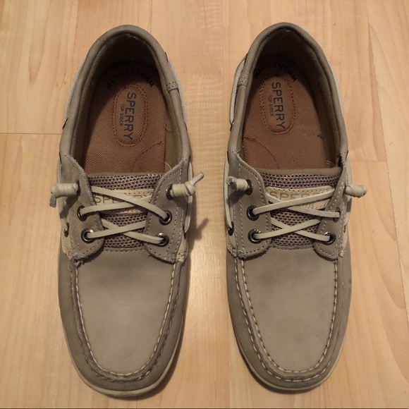 sperry memory foam slip on